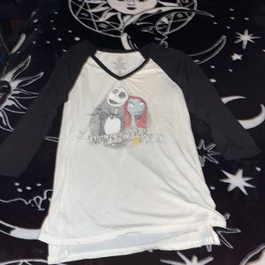 Nightmare before Christmas half sleeve shirt